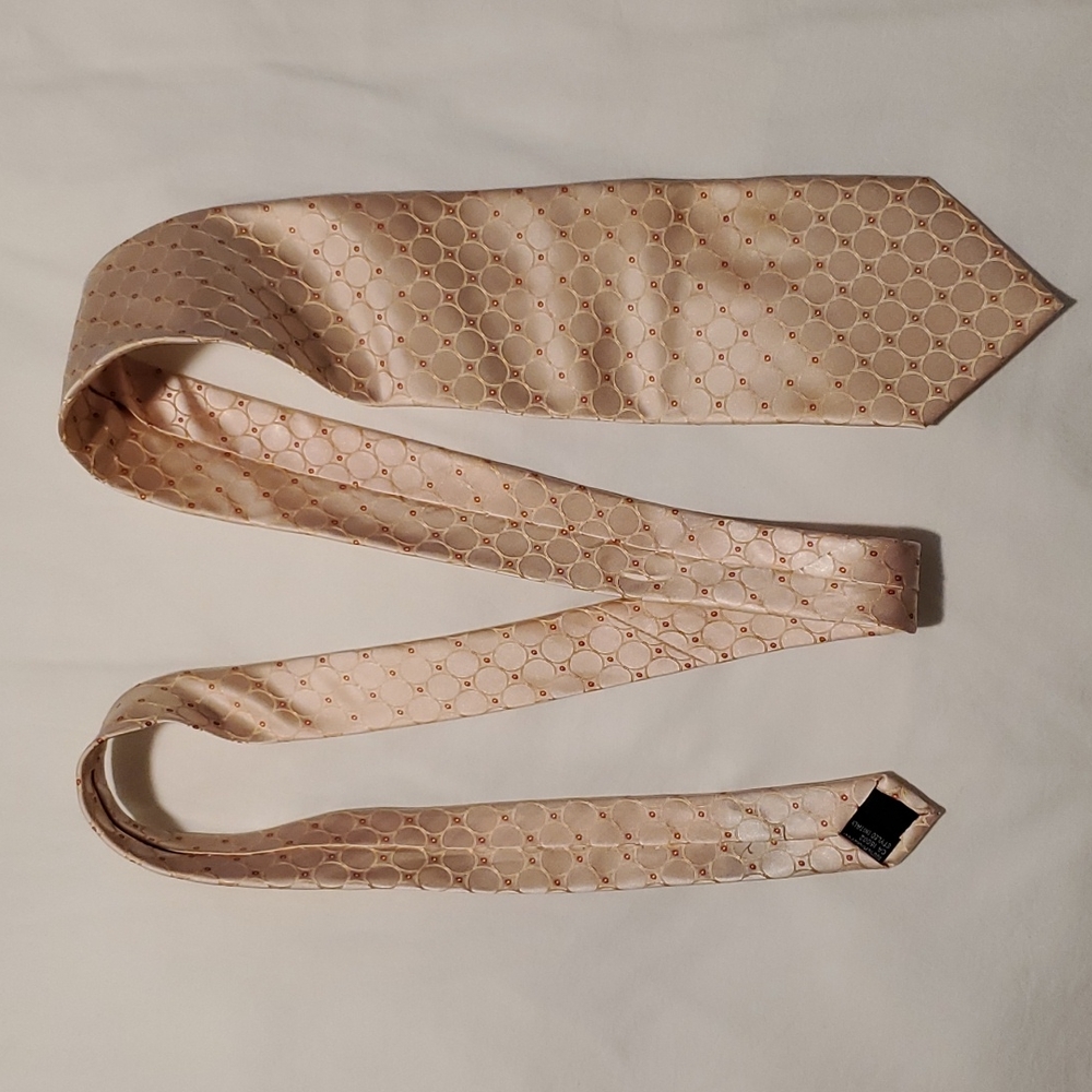 Men's Peach Bellissimo Micropoly Tie